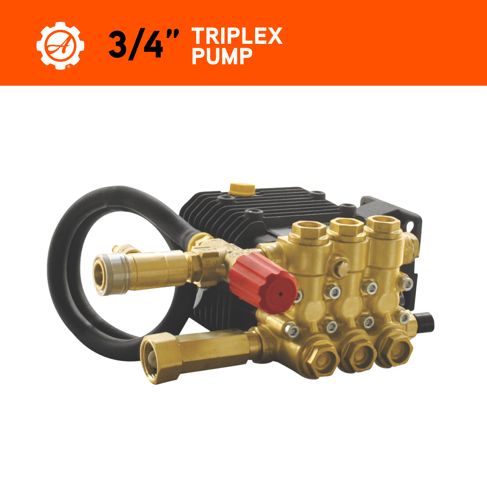 Ariens 3/4" Triplex Pressure Washer Pump - A85.149.004B