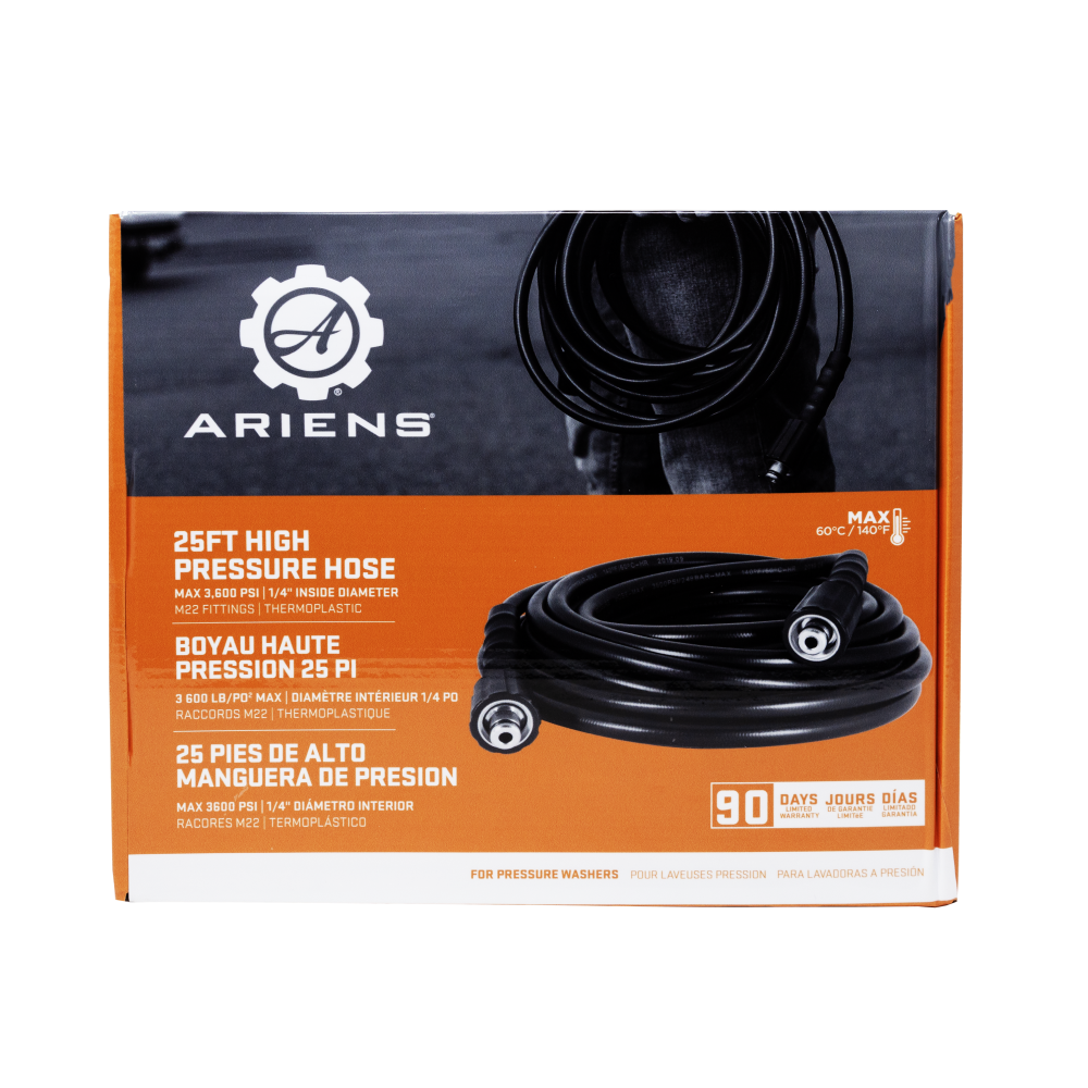 Ariens 1/4" 35' Pressure Washer Hose - A85.225.229P
