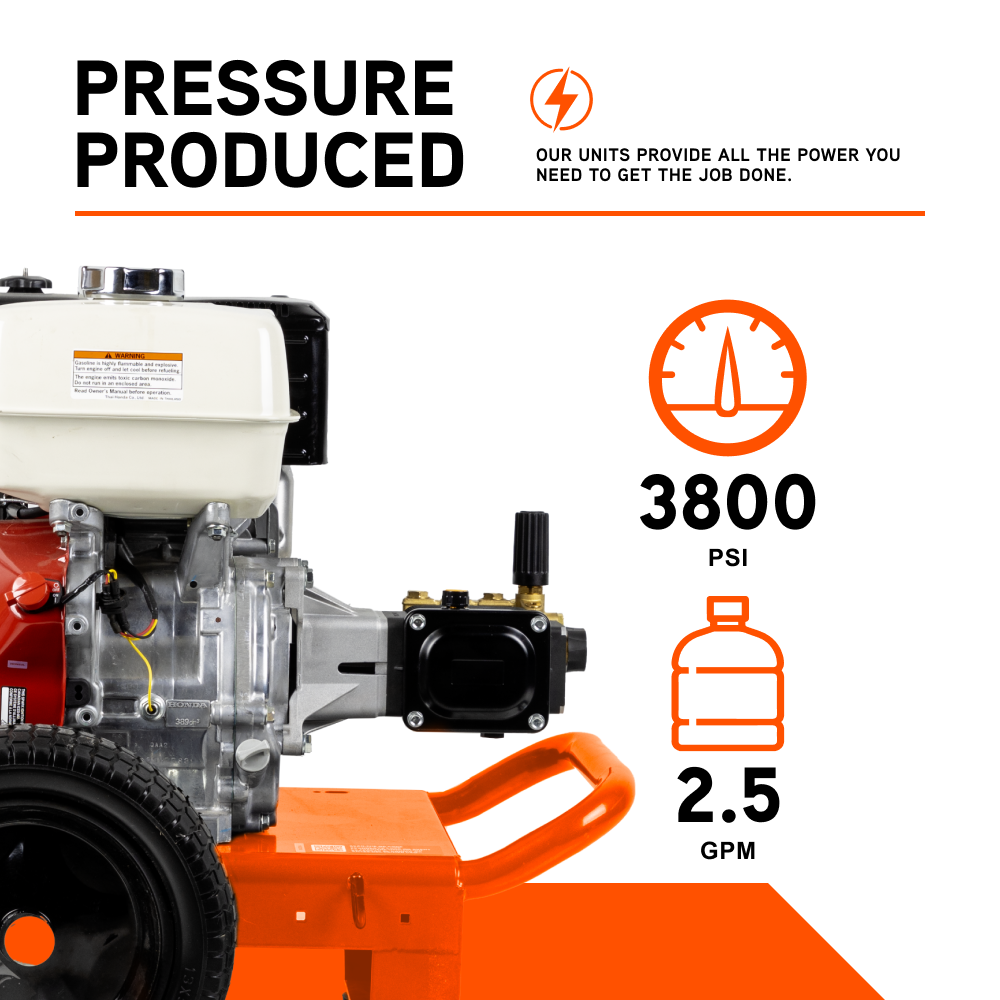 Ariens 3800PSI 2.5GPM Pressure Washer - A3865HA - 124F