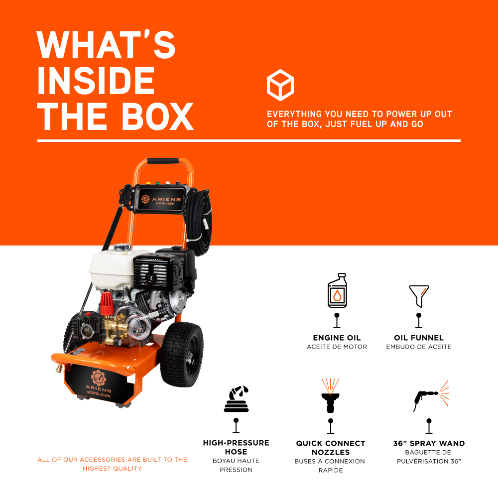 Ariens 4200PSI 4.2GPM Pressure Washer - A4213HC