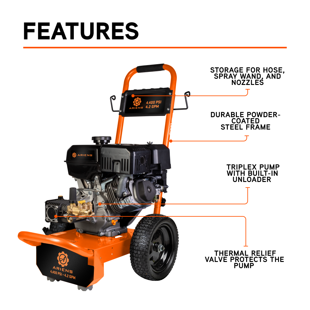 Ariens 4400PSI 4.2GPM Pressure Washer - A4415AA