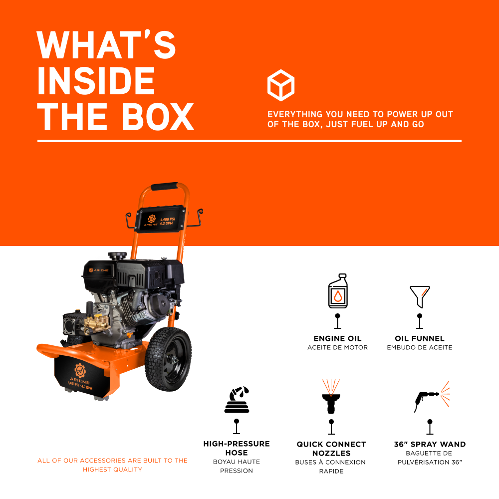 Ariens 4400PSI 4.2GPM Pressure Washer - A4415AA