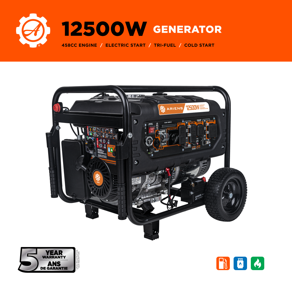 Ariens 12,500 Watt Generator - A12500T