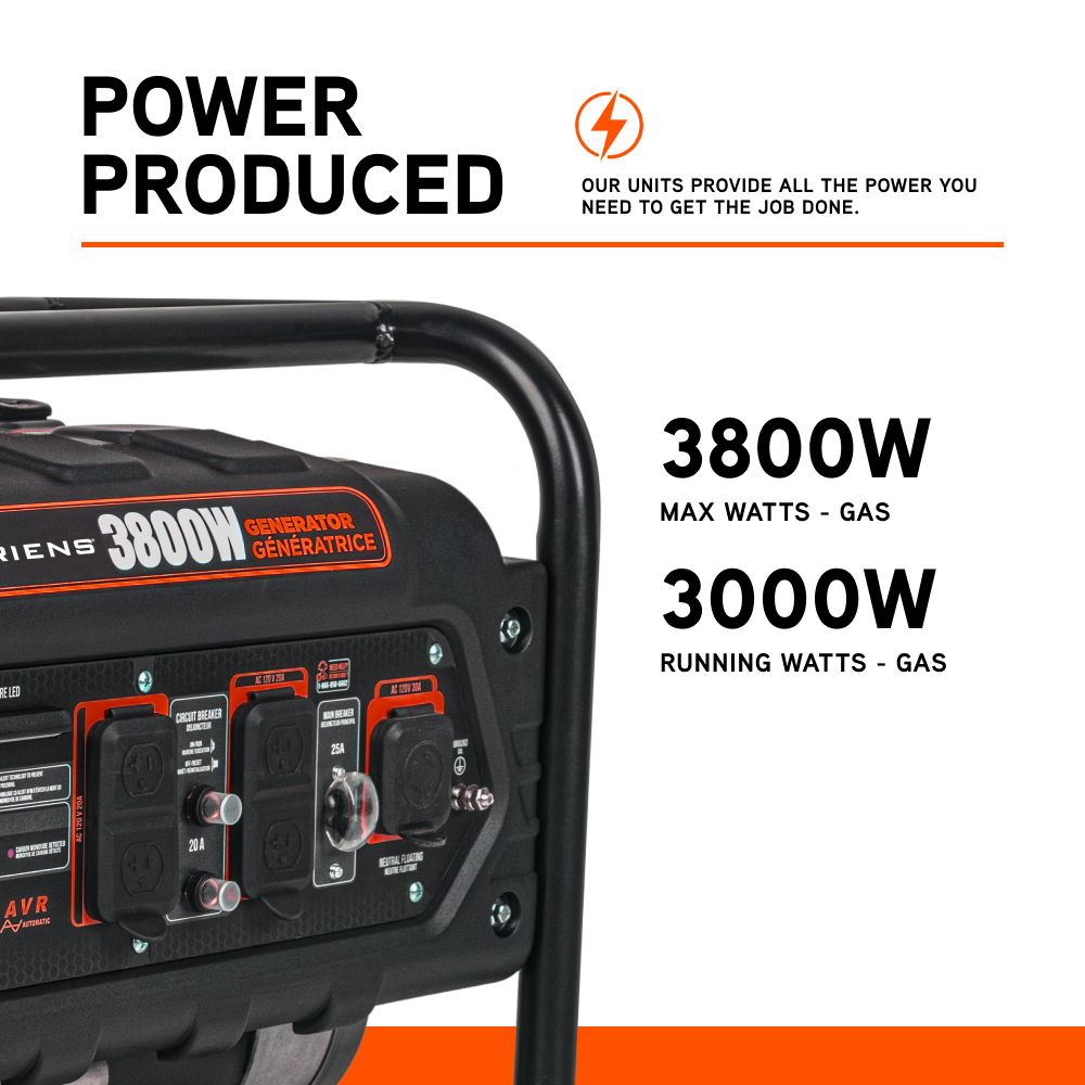 Ariens 3,800 Watt Generator - A3800