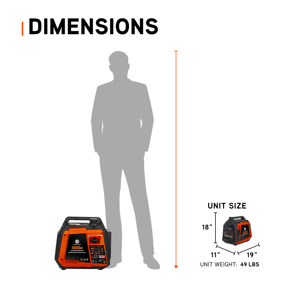 Ariens 4,000 Watt Inverter - A4000i