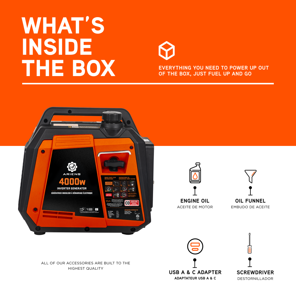 Ariens 4,000 Watt Inverter - A4000i