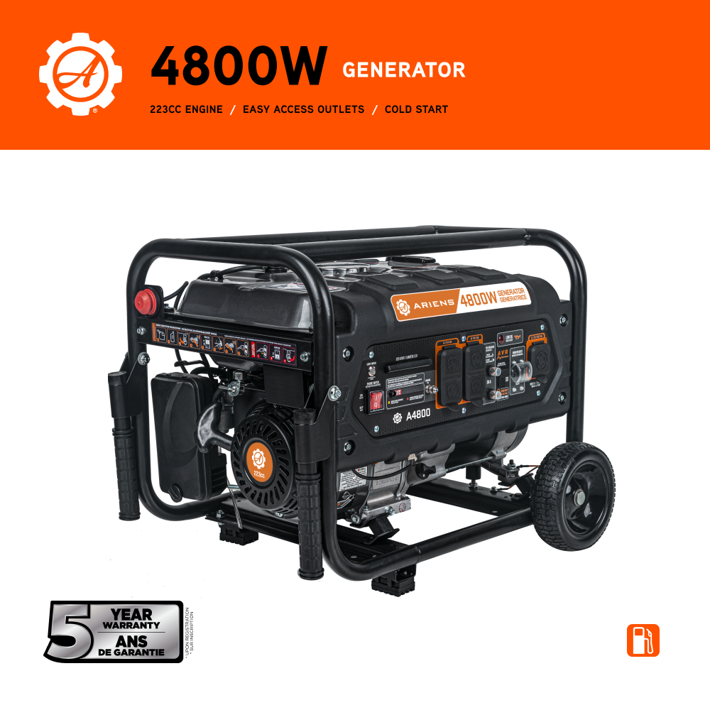 Ariens 4,800 Watt Generator - A4800