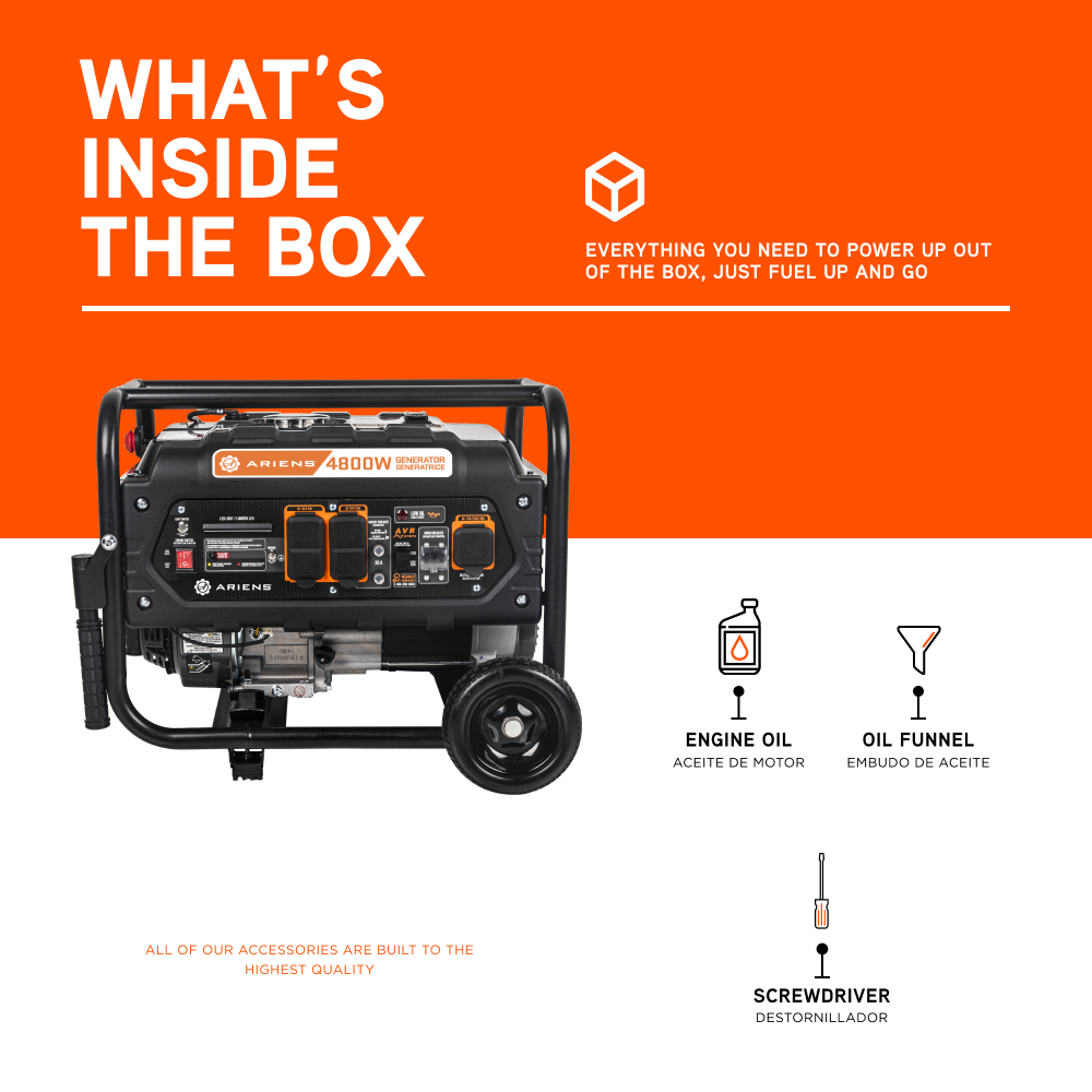 Ariens 4,800 Watt Generator - A4800