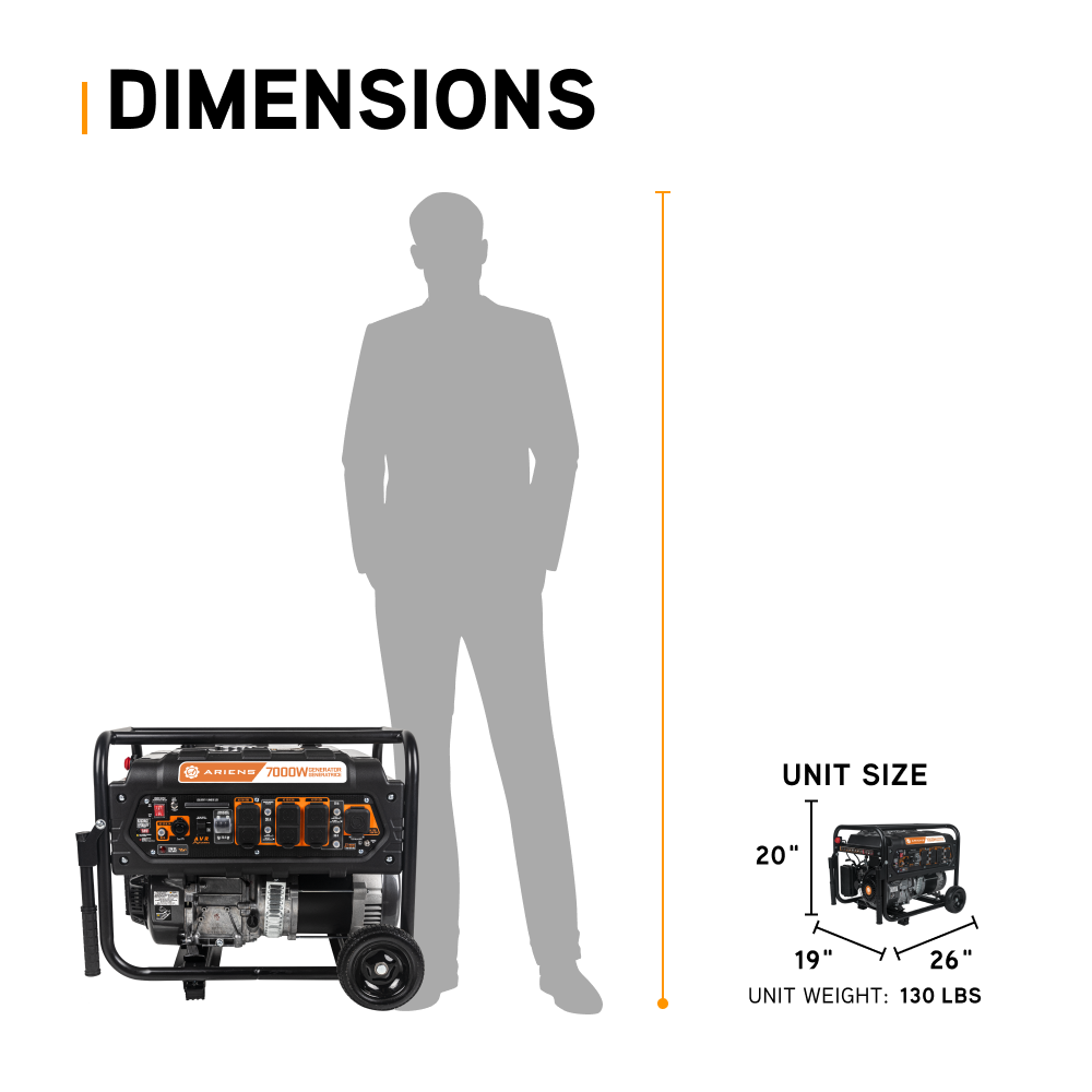 Ariens 7,000 Watt Generator - A7000