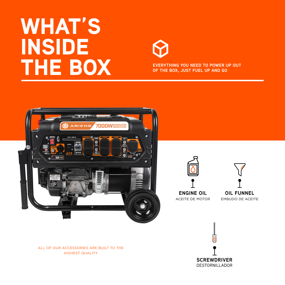 Ariens 7,000 Watt Generator - A7000