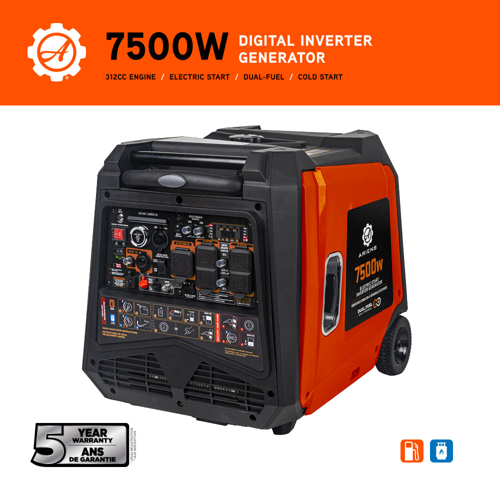 Ariens 7,500 Watt Inverter - A7500iD