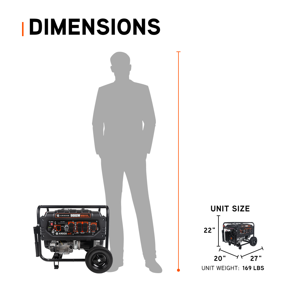 Ariens 9,000 Watt Generator - A9000