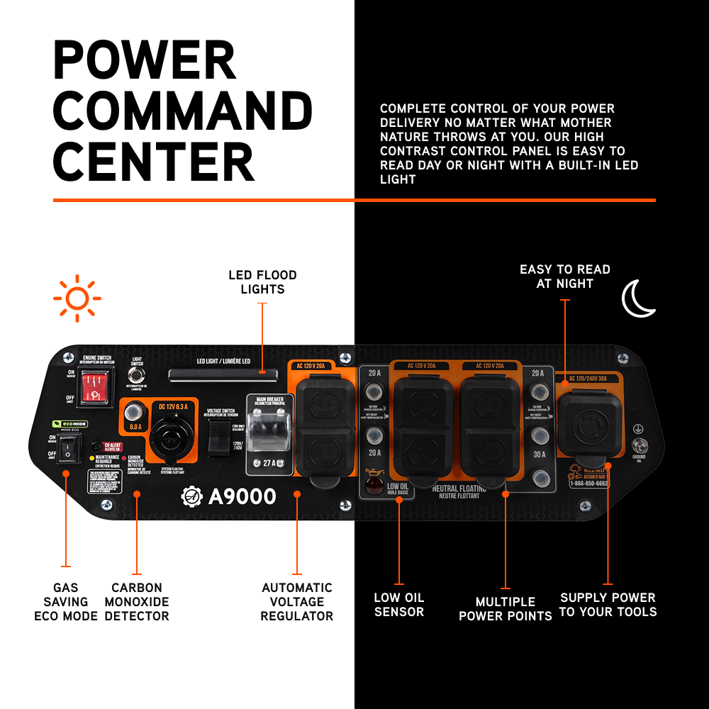 Ariens 9,000 Watt Generator - A9000