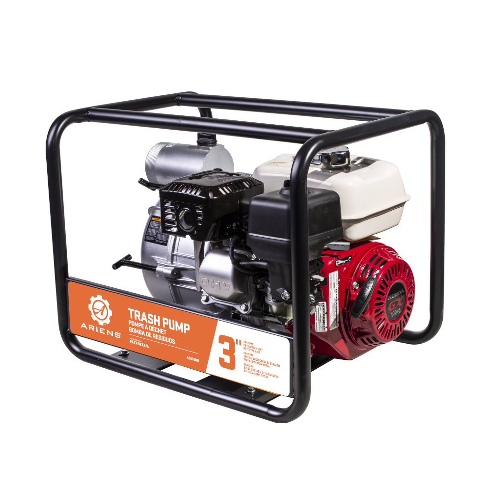 Ariens 3" 36PSI 264GPM Trash Pump - A3065HR