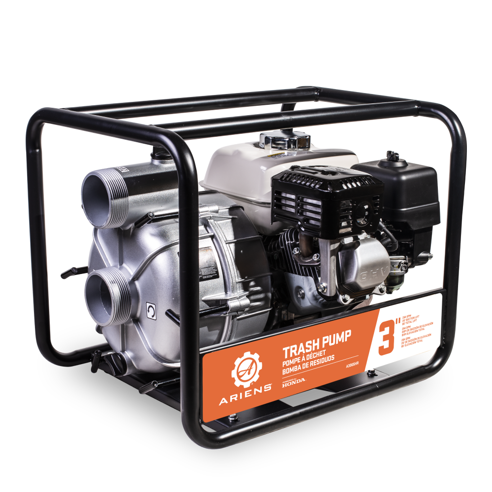 Ariens 3" 36PSI 264GPM Trash Pump - A3065HR