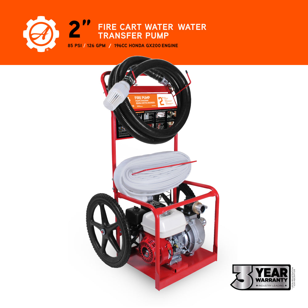 Ariens 2" 85PSI 126GPM Fire Cart Water Pump - AHP2065HD