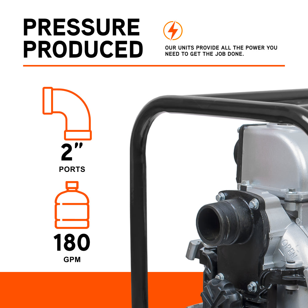 Ariens 2" 33PSI 180GPM Water Transfer Pump - ATP2065HR