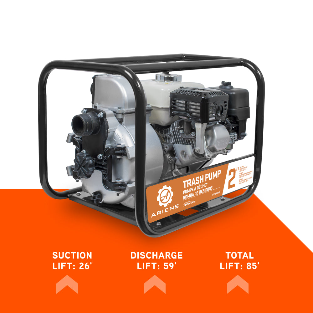 Ariens 2" 33PSI 180GPM Water Transfer Pump - ATP2065HR