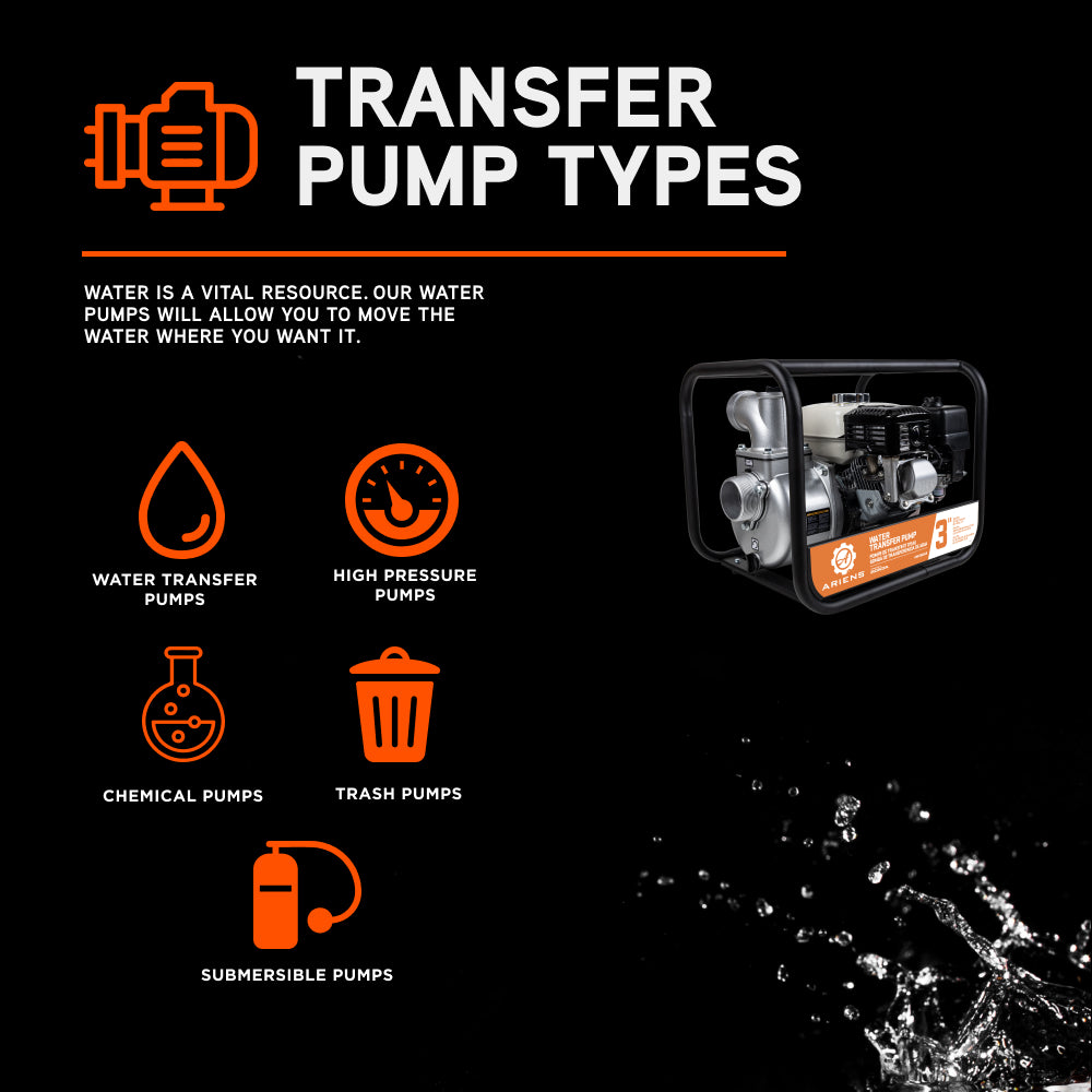 Ariens 3" 35PSI 264GPM Water Transfer Pump - AWP3065HR