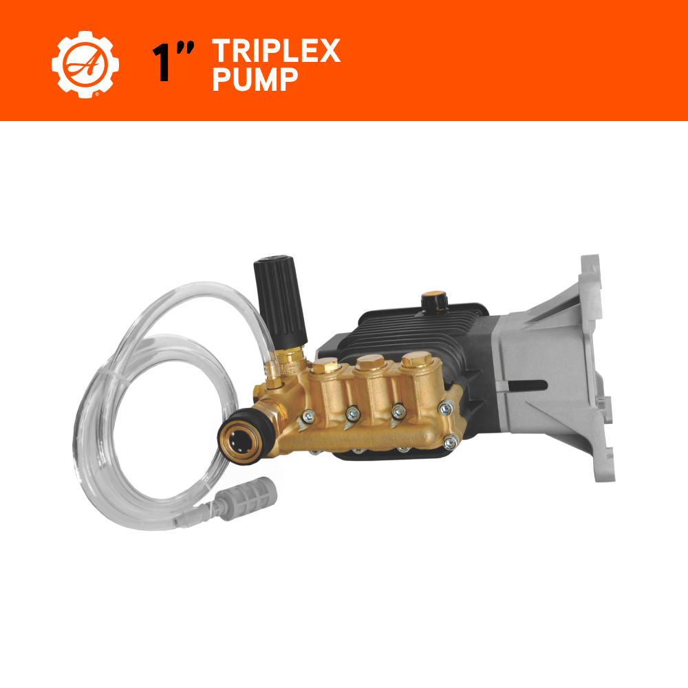 Ariens 1" Triplex Pressure Washer Pump - A85.129.037B