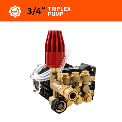 Ariens 3/4" Triplex Pressure Washer Pump - A85.129.052B