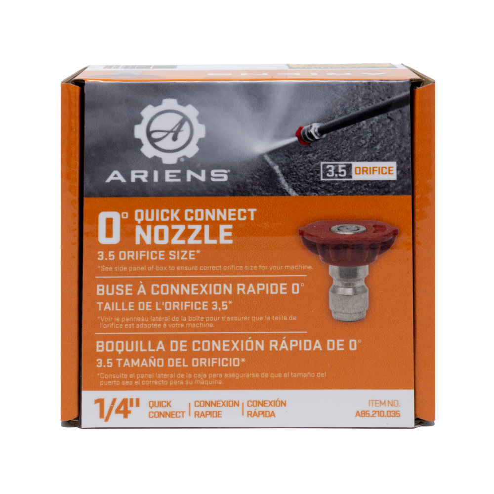 Ariens 0° Pressure Washer Nozzle - A85.201.035BEP
