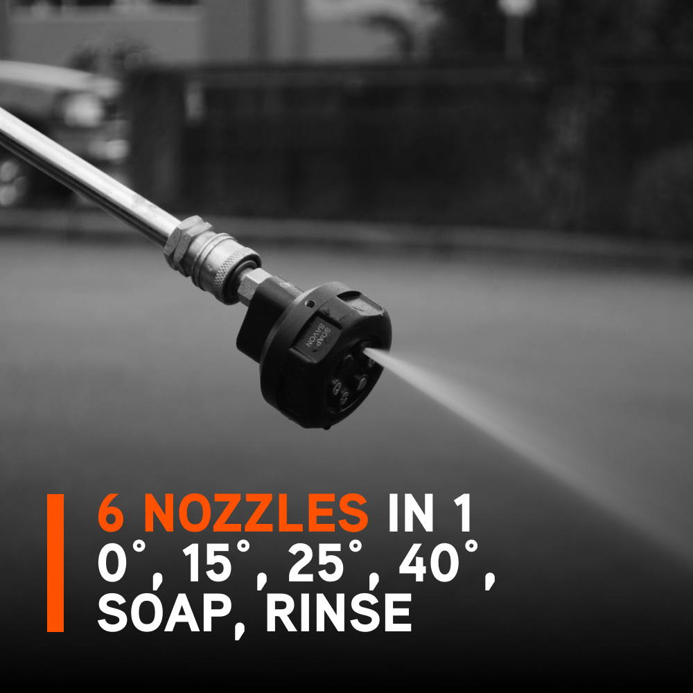 Ariens Multi-Function 6-in-1 Pressure Washer Nozzle - A85.210.600