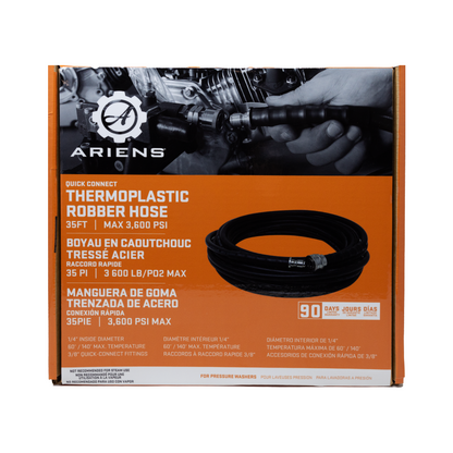 Ariens 1/4" 35' Pressure Washer Hose - A85.225.135