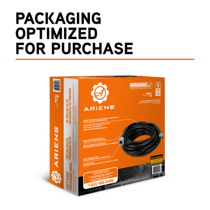 Ariens 1/4" 35' Pressure Washer Hose - A85.225.135