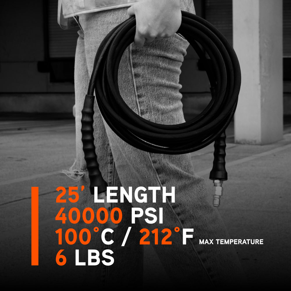 Ariens 1/4" x 25' Pressure Washer Hose - A85.225.228