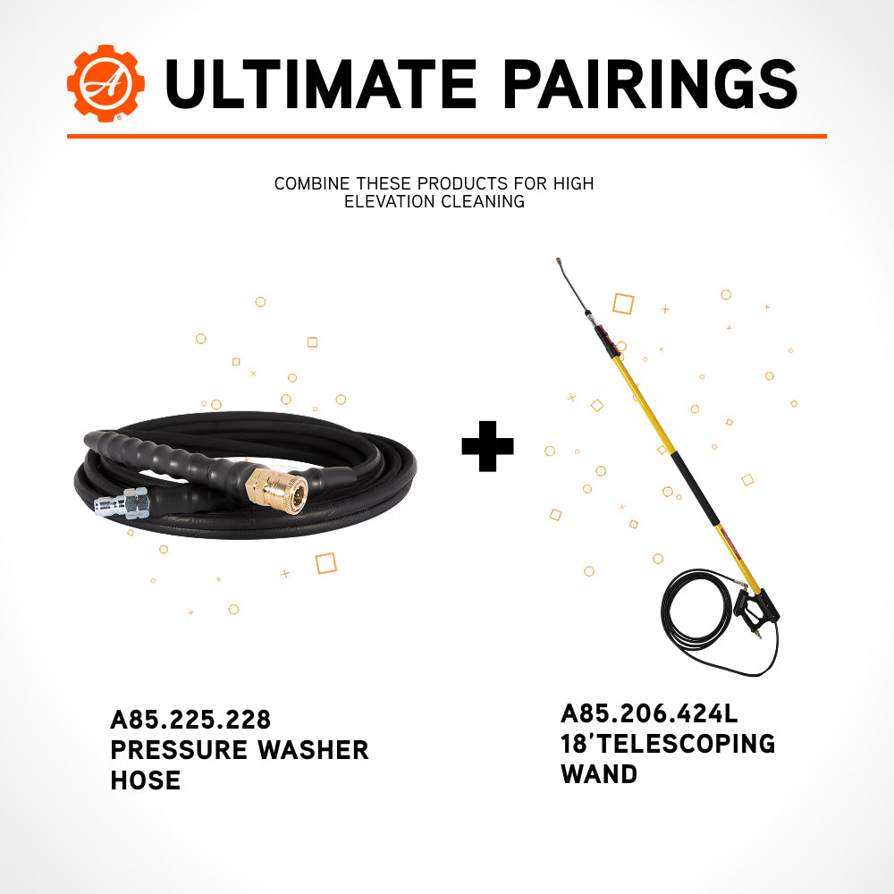 Ariens 1/4" x 25' Pressure Washer Hose - A85.225.228