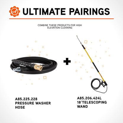 Ariens 1/4" x 25' Pressure Washer Hose - A85.225.228
