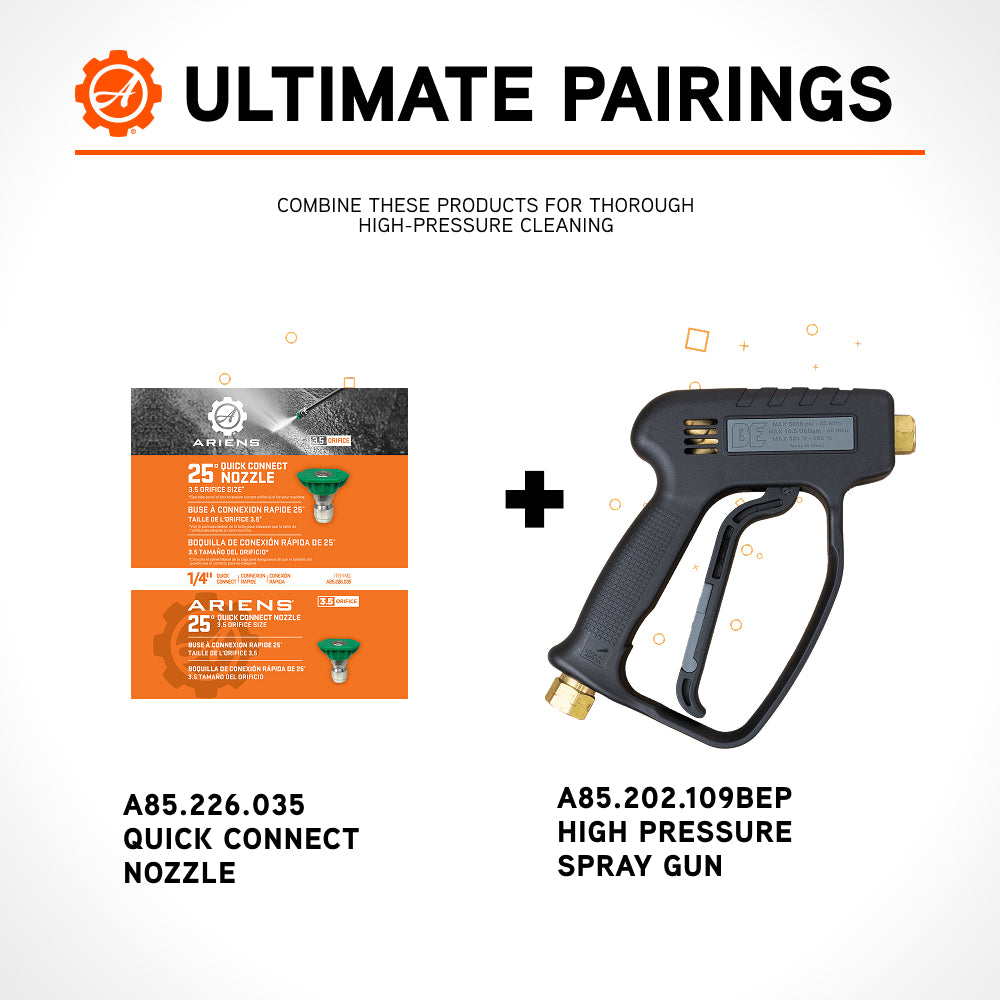 Ariens 35 Quick Connect Spray Nozzle 25° - A85.226.035