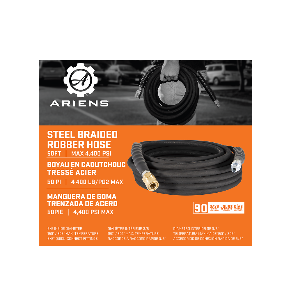 Ariens 4400PSI Pressure Washer Hose - A85.238.151