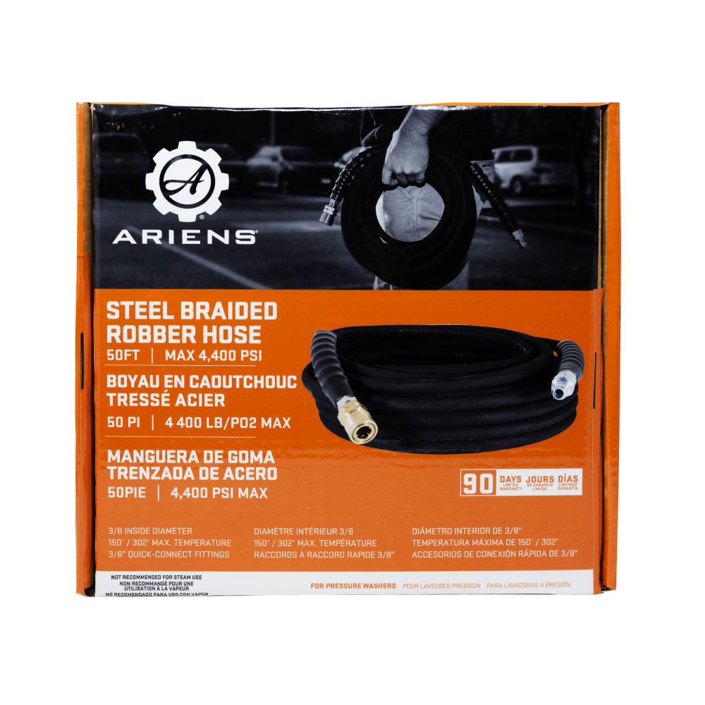 Ariens 3/8" 50' Pressure Washer Hose - A85.238.153