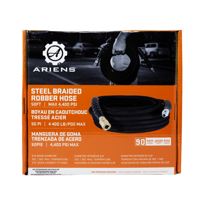 Ariens 3/8" 50' Pressure Washer Hose - A85.238.153