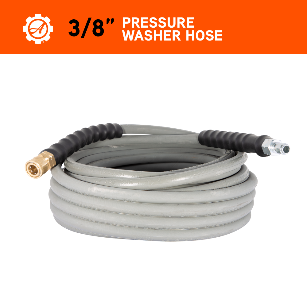 Ariens 3/8" 50' Pressure Washer Grey Hose - A85.238.155