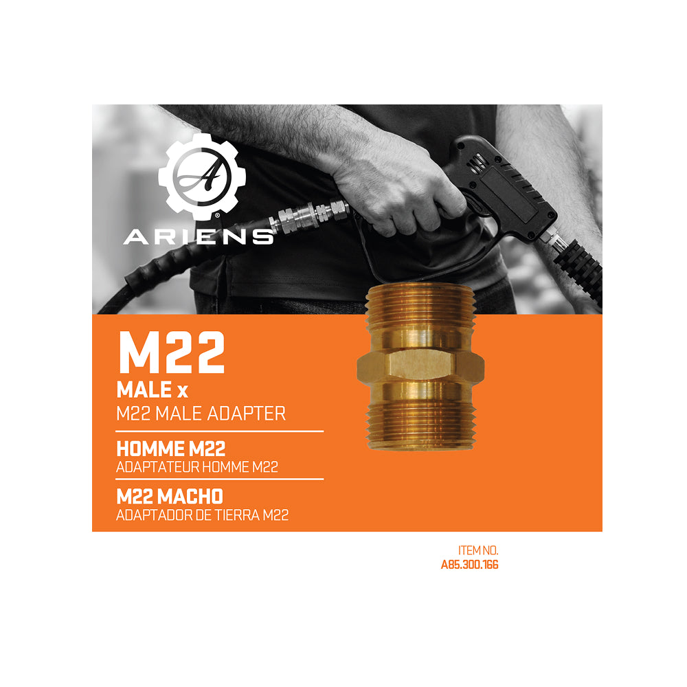 Ariens Pressure Washer M22 Adapter - A85.300.166