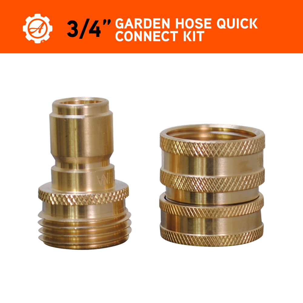 Ariens 3/4" Garden Hose Quick Connect Kit - A85.400.205