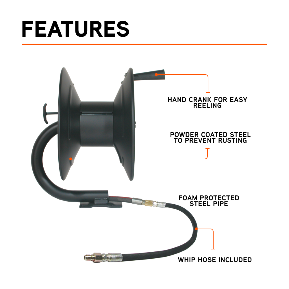 Ariens 3/8" Standard Hose Reel - A85.402.001K