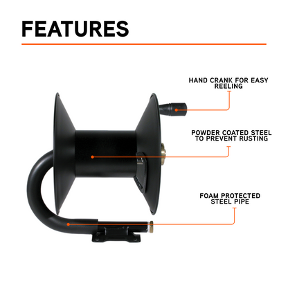 Ariens 3/8" Standard Hose Reel - A85.402.050