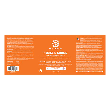 Ariens House & Siding Pressure Washing Detergent - A85.490.051