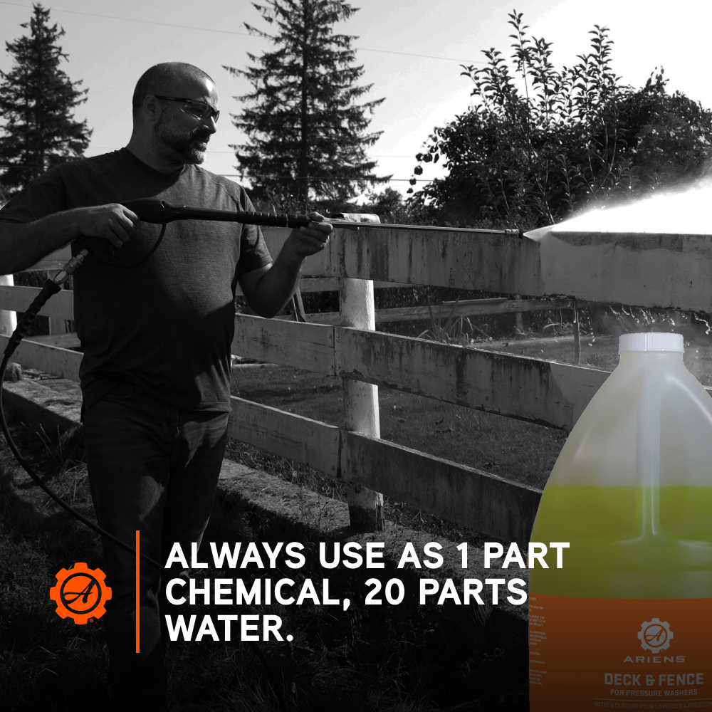 Ariens Deck & Fence Pressure Washing Detergent - A85.490.052