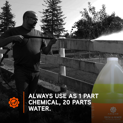 Ariens Deck & Fence Pressure Washing Detergent - A85.490.052