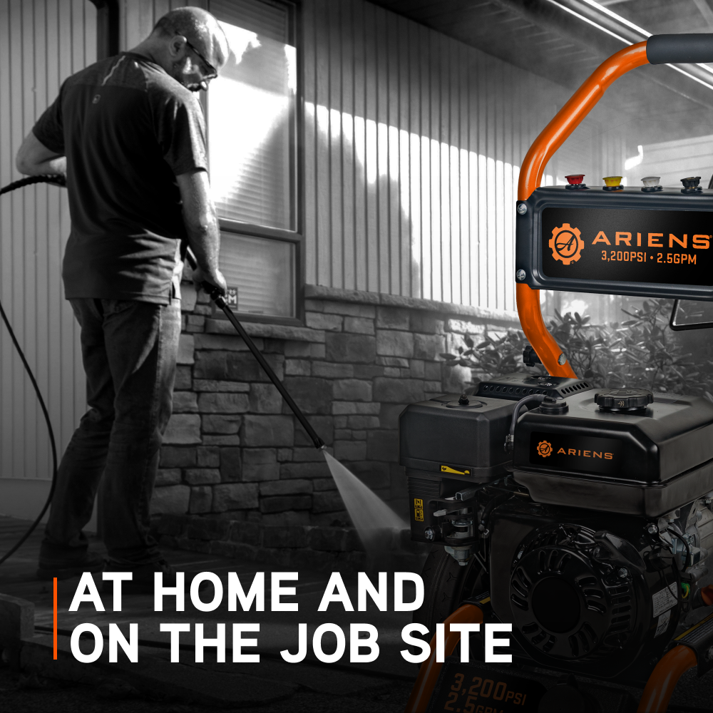 Ariens 3200PSI 2.5GPM Pressure Washer - AE327AX - 122F