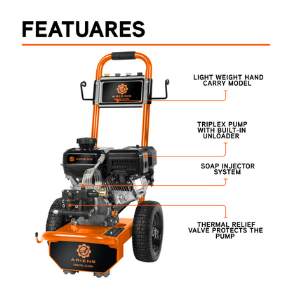 Ariens 3400PSI 2.5GPM Pressure Washer - A3475AX