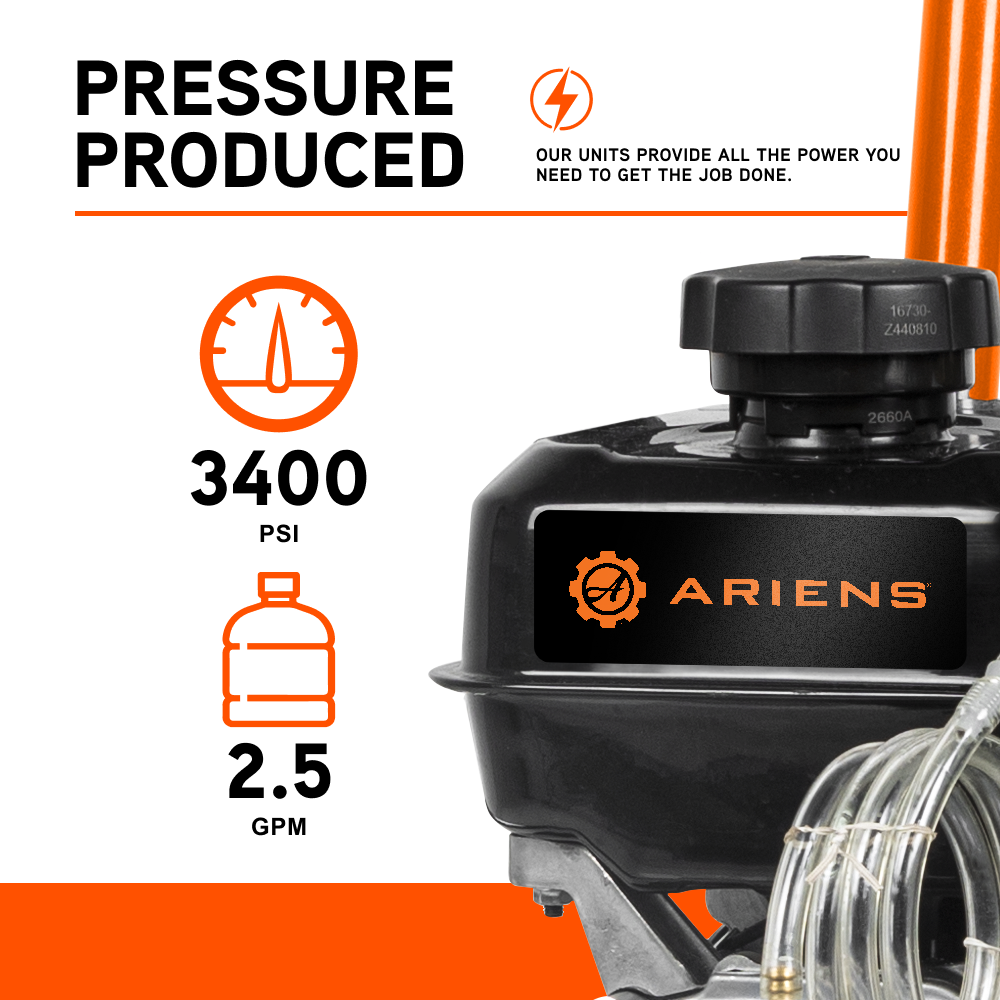 Ariens 3400PSI 2.5GPM Pressure Washer - A3475AX