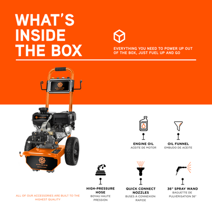 Ariens 3400PSI 2.5GPM Pressure Washer - A3475AX