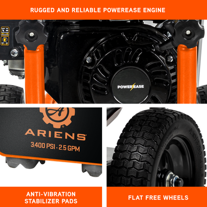 Ariens 3400PSI 2.5GPM Pressure Washer - A3475AX