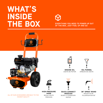 Ariens 3800PSI 2.5GPM Pressure Washer - A3875AA